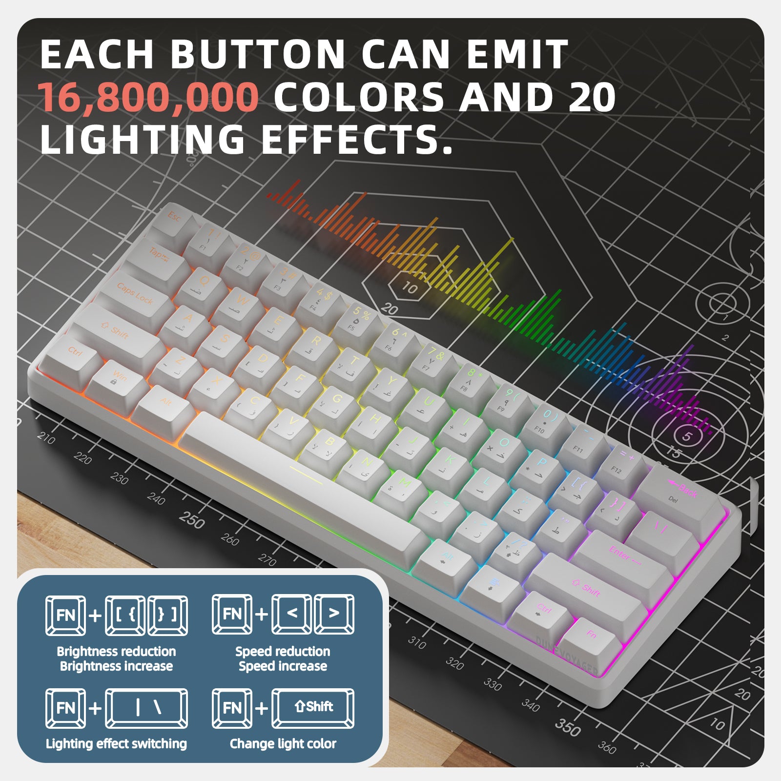 GK05 Wired Mechanical Keyboard