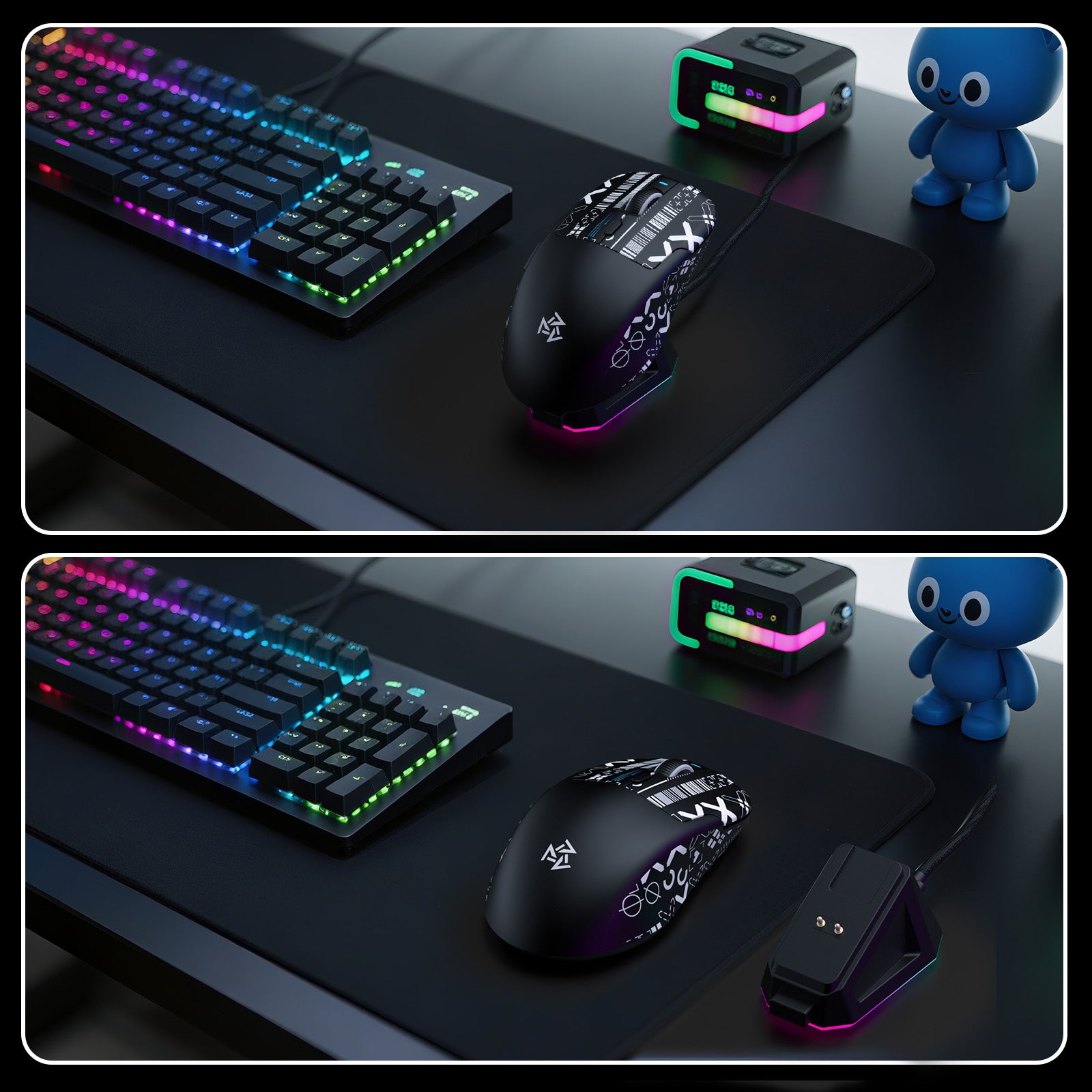 SE1 Wireless Gaming Mouse — Black S205