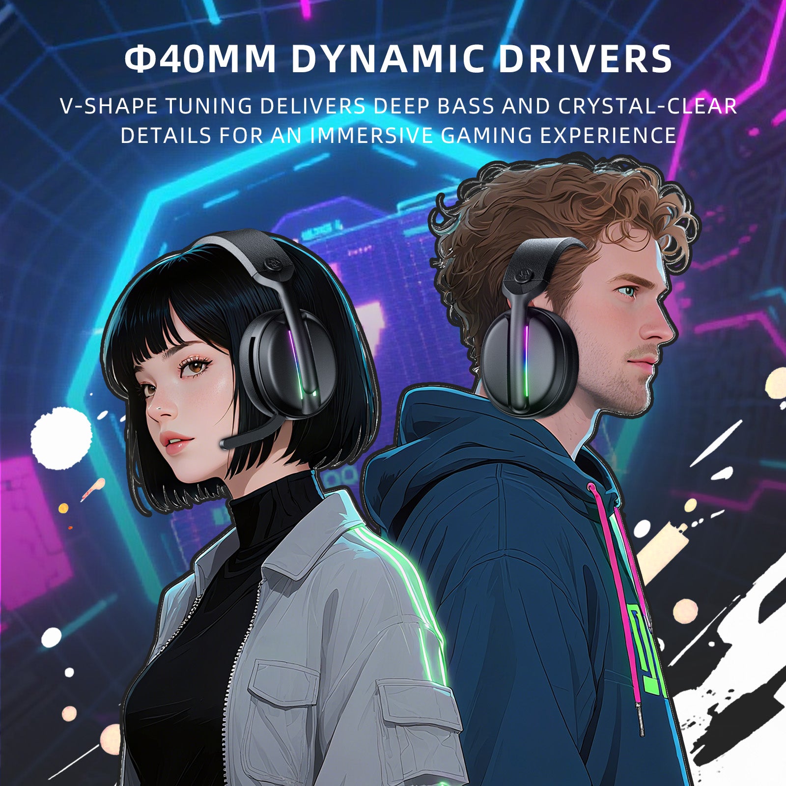 T2 Wireless Gaming Headset