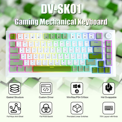 SK02 Wired Mechanical Keyboard