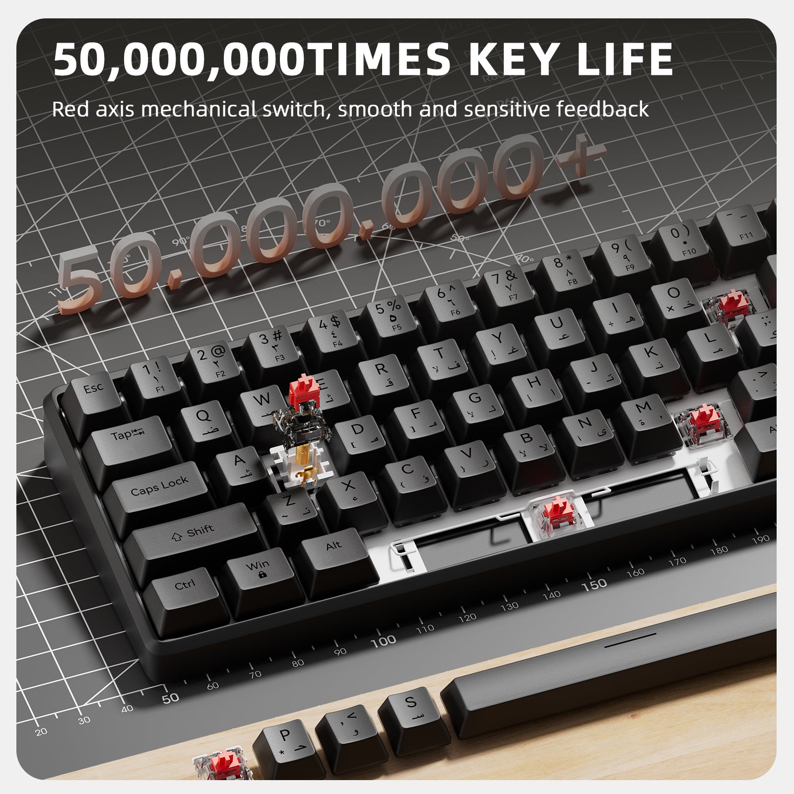 GK04 Wired Mechanical Keyboard