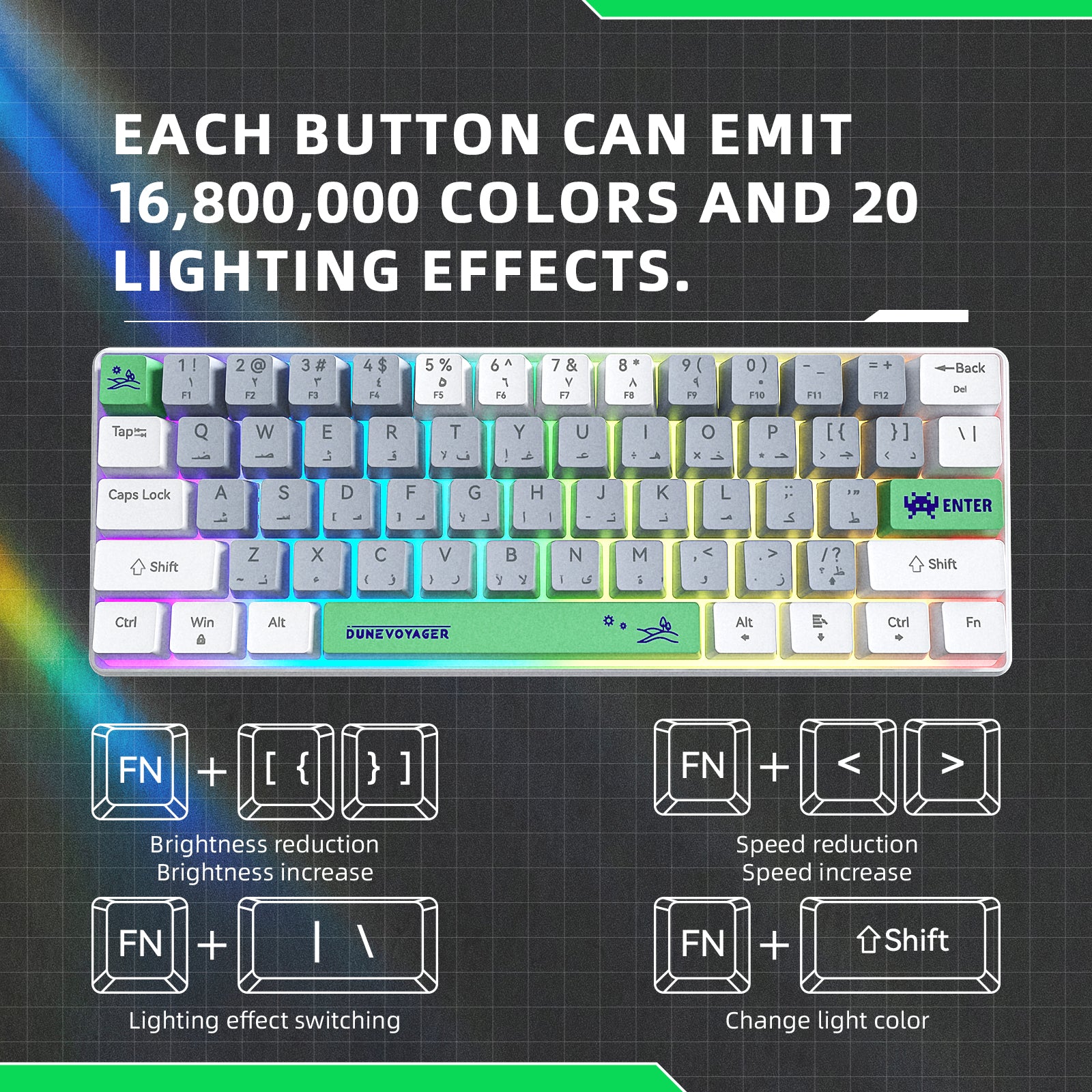 GK01 Wired Mechanical Keyboard