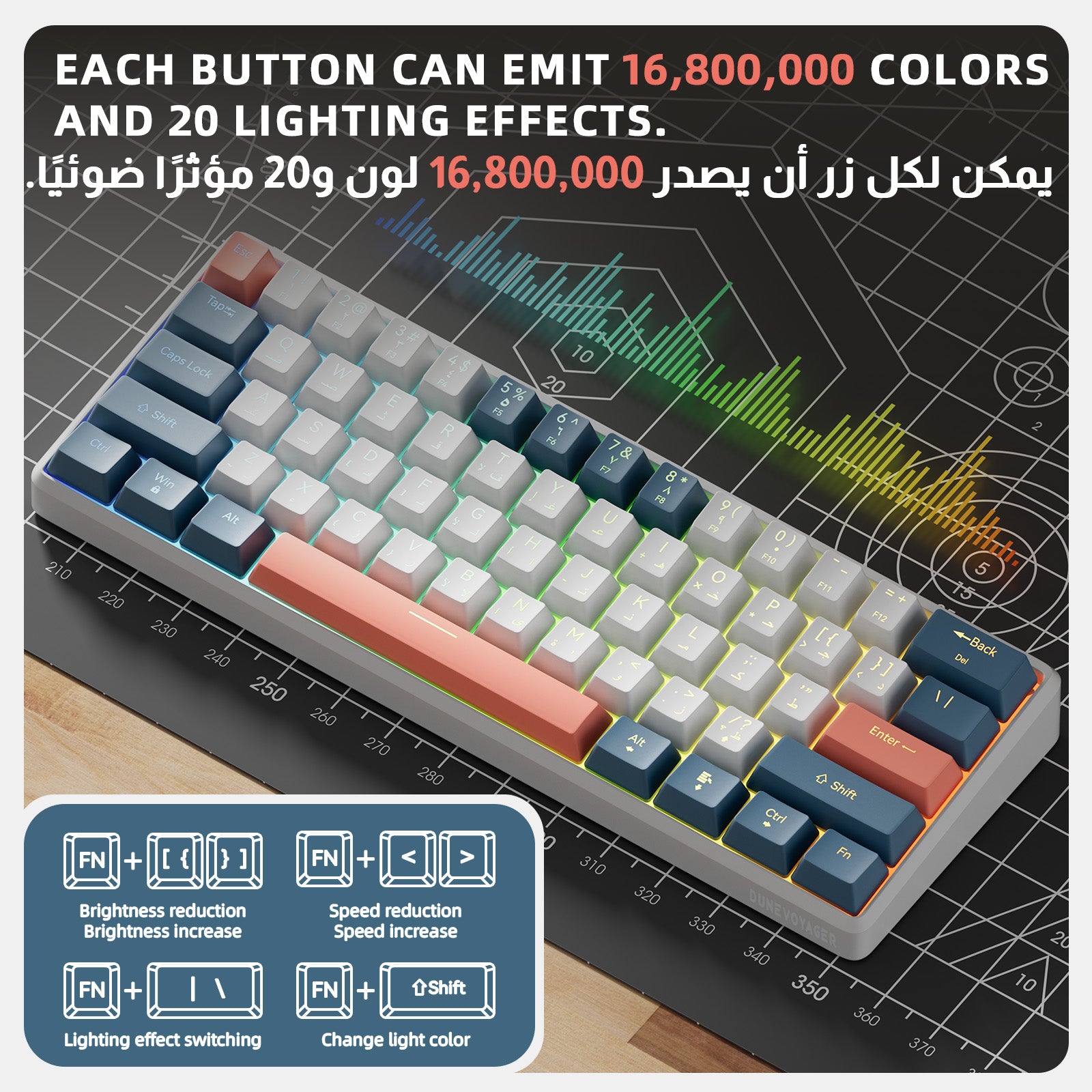 GK03 Wired Mechanical Keyboard