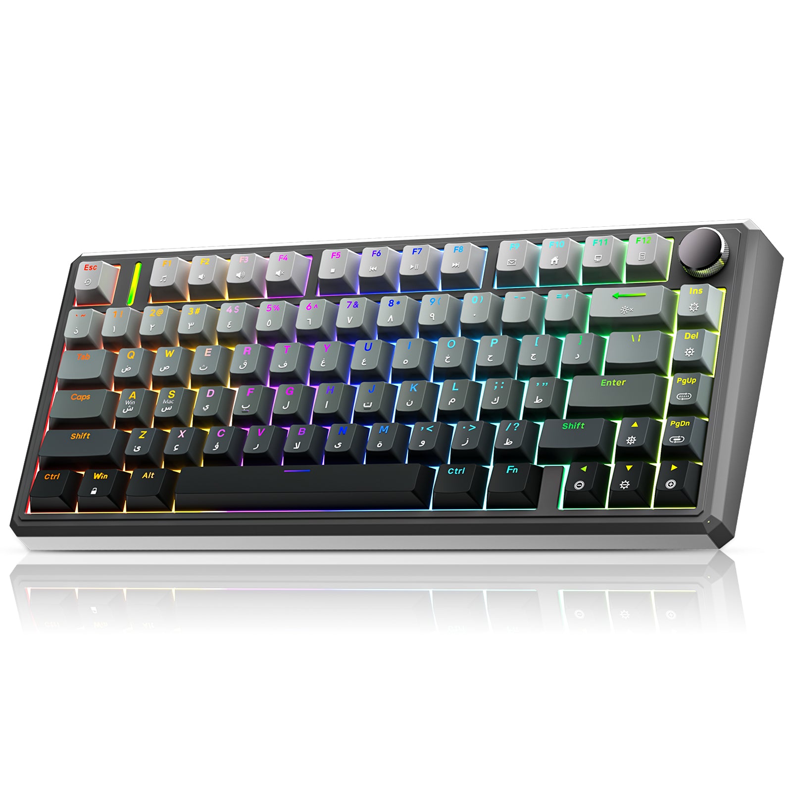 MG/G75 4GB 750G RW 無線 Bluetooth Win10 G75 Wireless Mechanical Keyboard - Gray Gradient – DuneVoyager