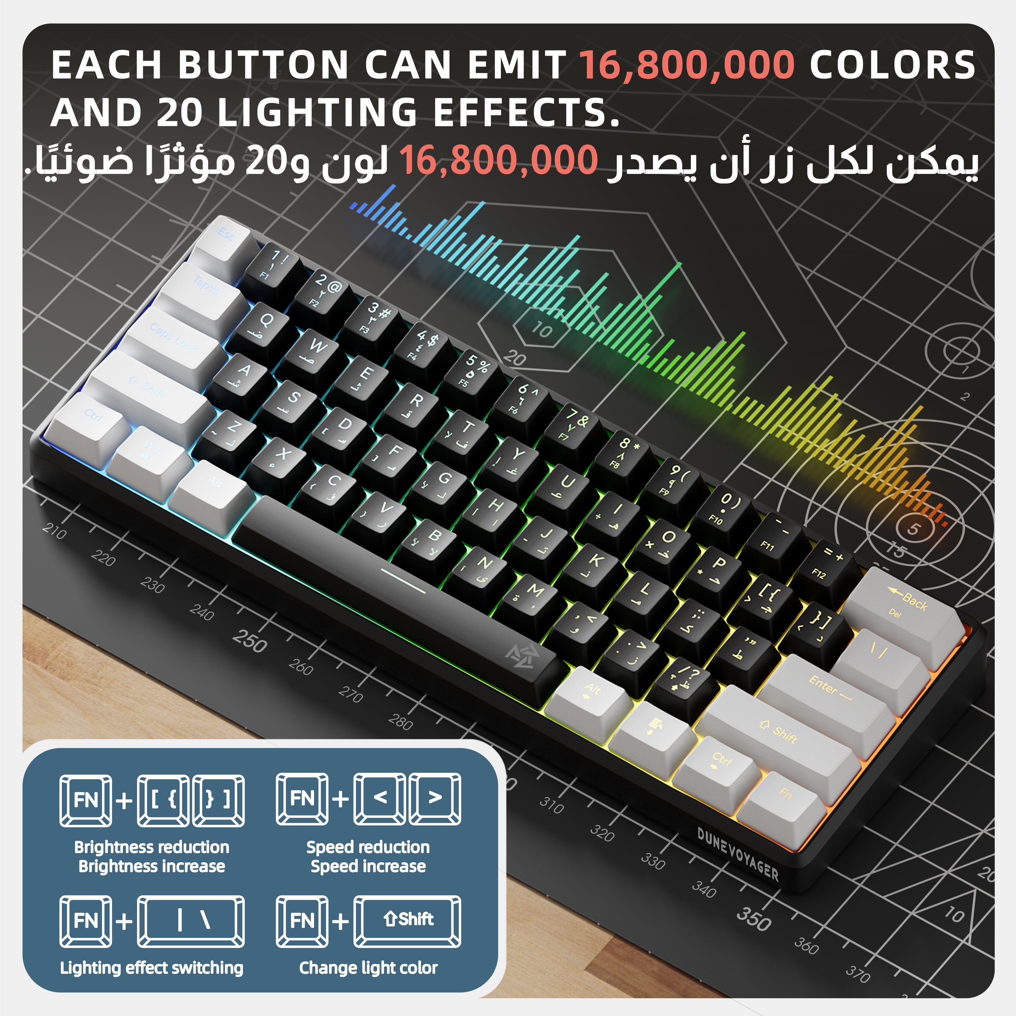 GK02 Wired Mechanical Keyboard