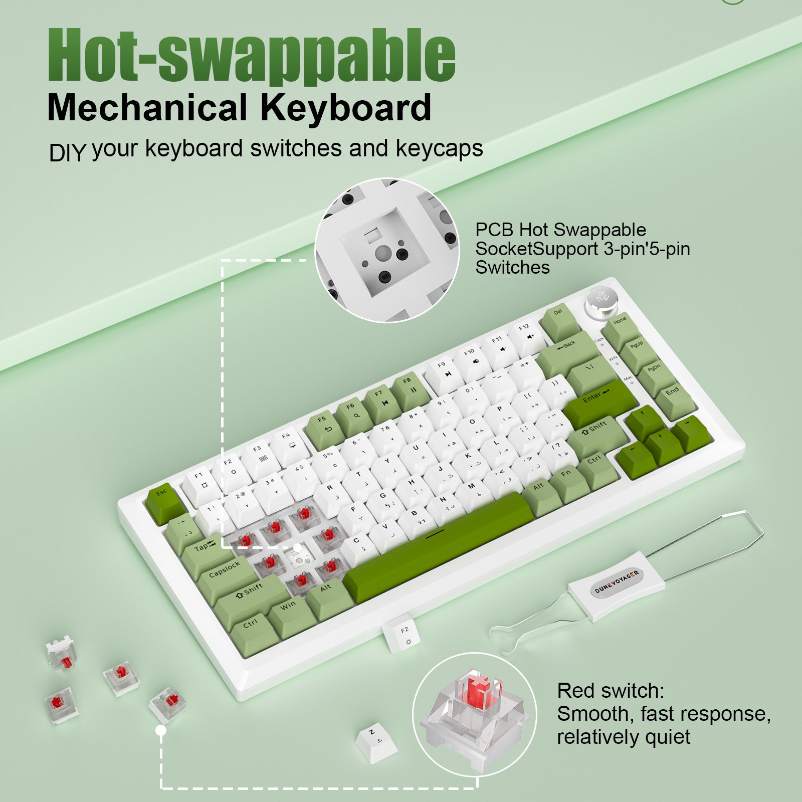 SK02 Wired Mechanical Keyboard