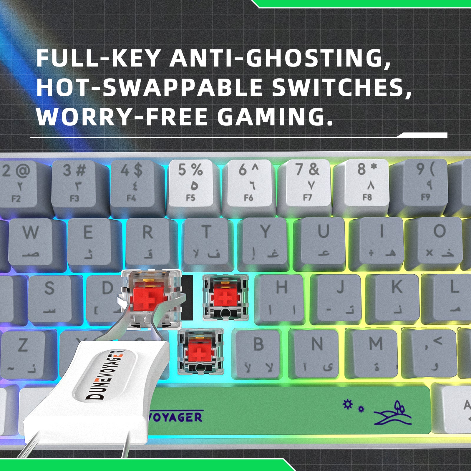 GK01 Wired Mechanical Keyboard