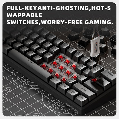 GK04 Wired Mechanical Keyboard