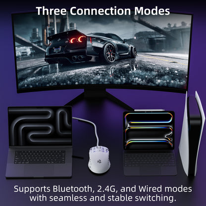 SE1 Wireless Gaming Mouse — White S205
