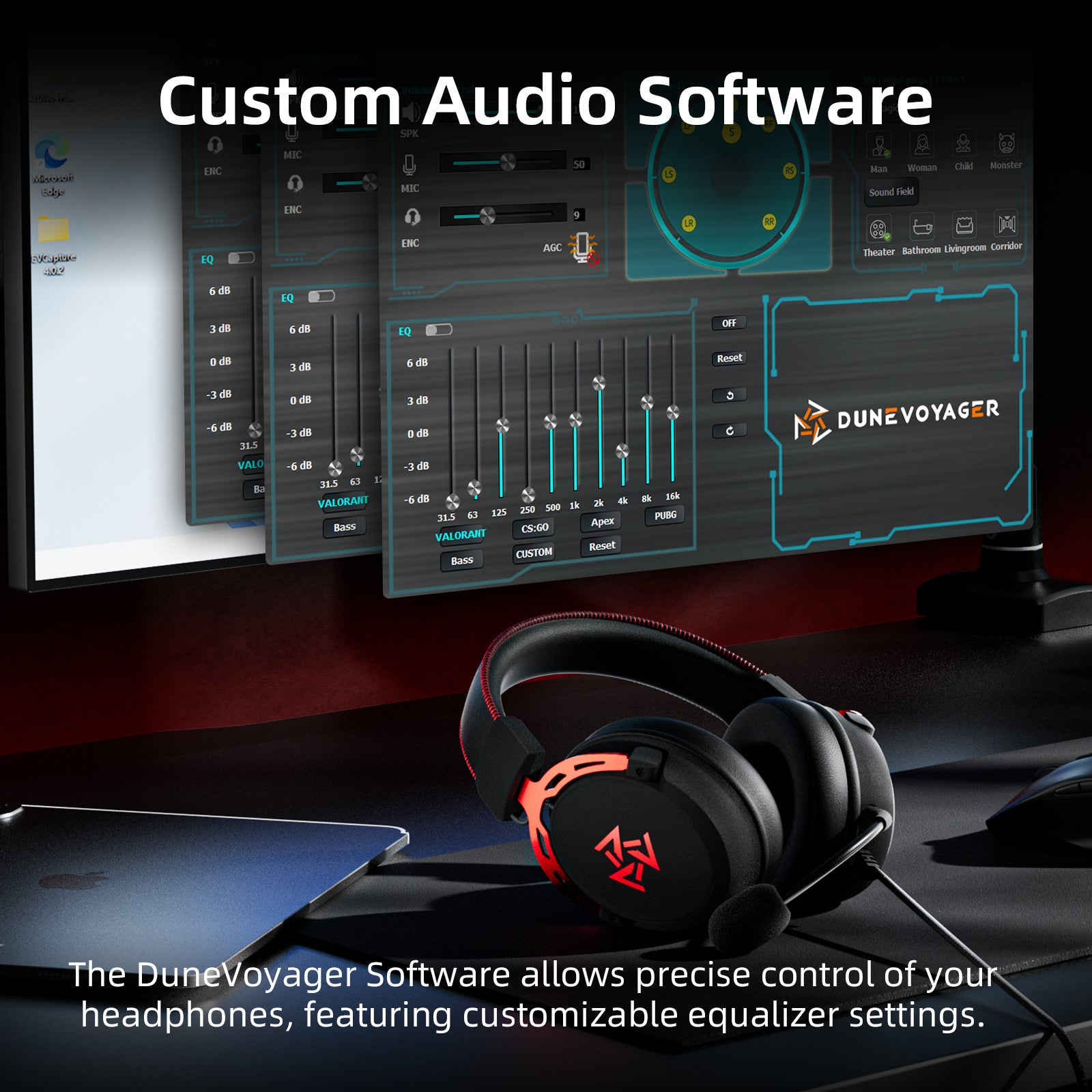 C2 Wired Gaming Headset — Black