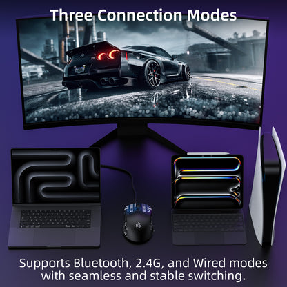 SE1 Wireless Gaming Mouse — Black S205