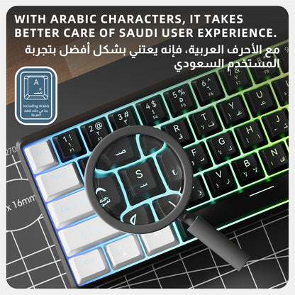 GK02 Wired Mechanical Keyboard