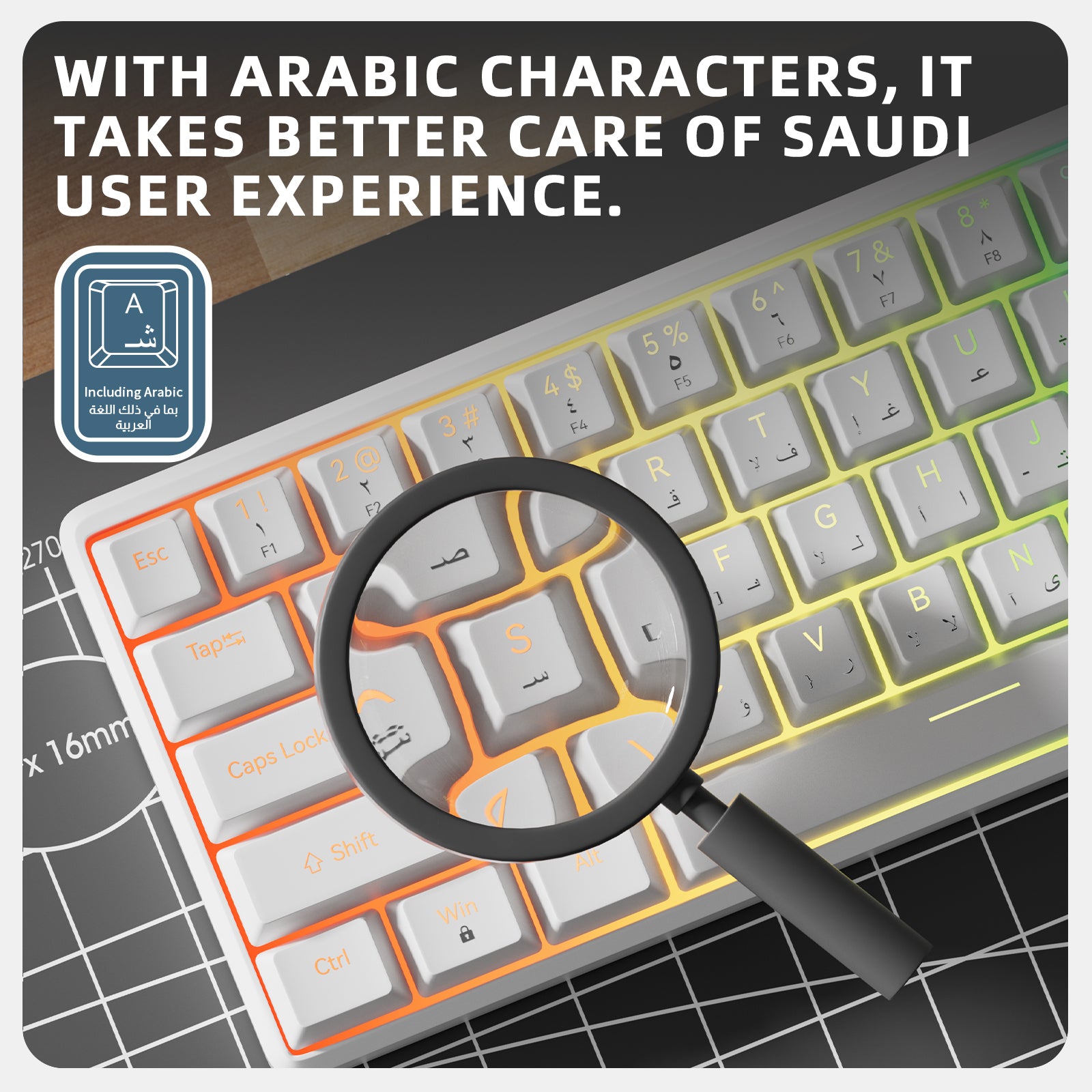 GK05 Wired Mechanical Keyboard