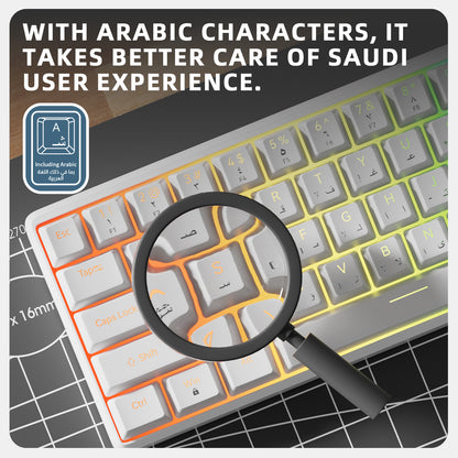 GK05 Wired Mechanical Keyboard