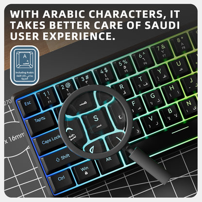 GK04 Wired Mechanical Keyboard