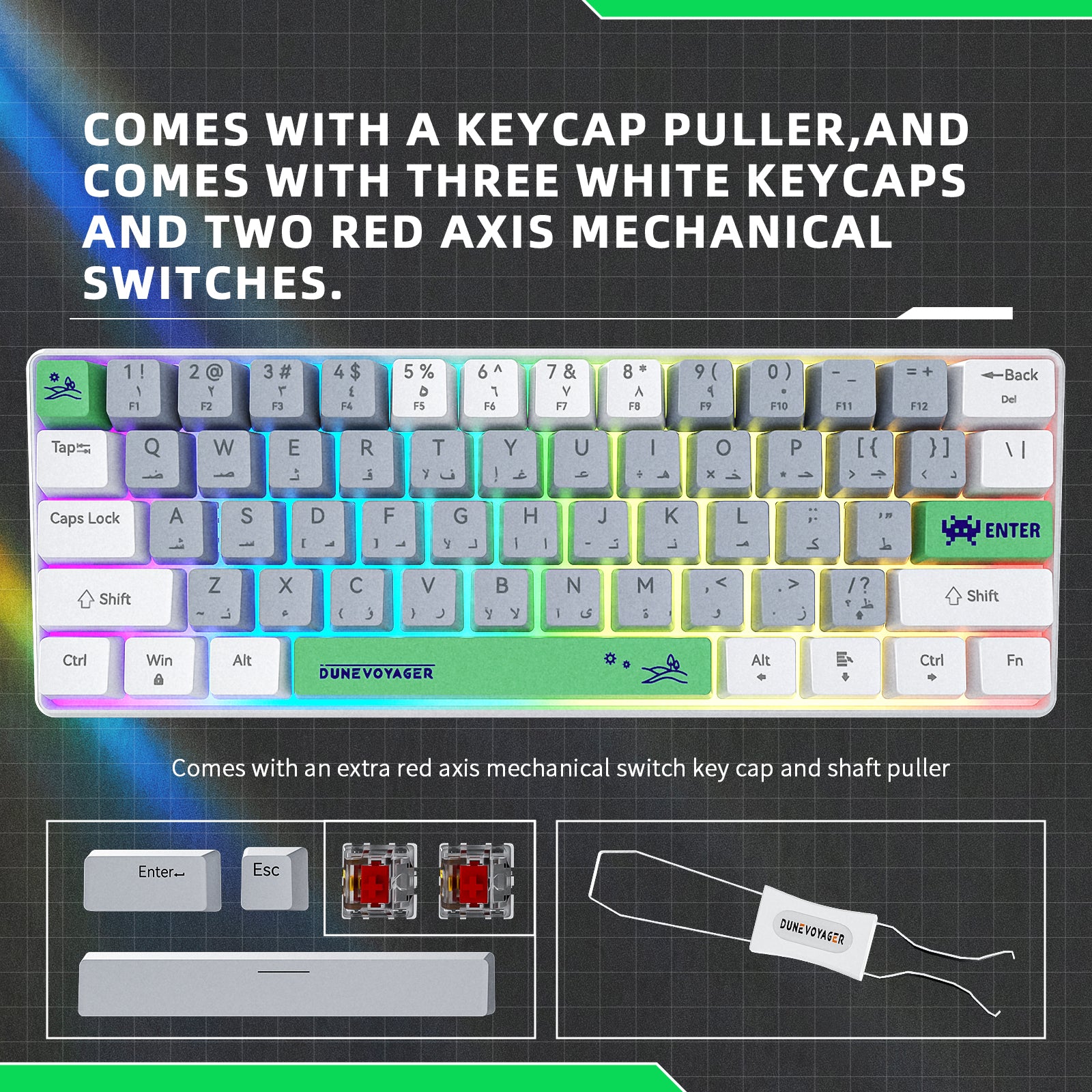 GK01 Wired Mechanical Keyboard