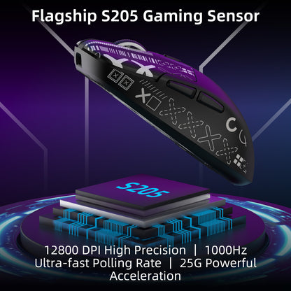 SE1 Wireless Gaming Mouse — Black S205