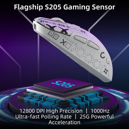 SE1 Wireless Gaming Mouse — White S205