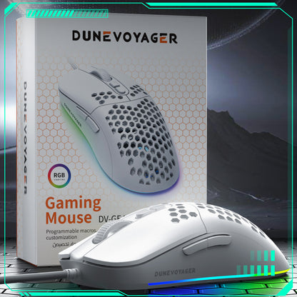 GE4 Wired Gaming Mouse — White
