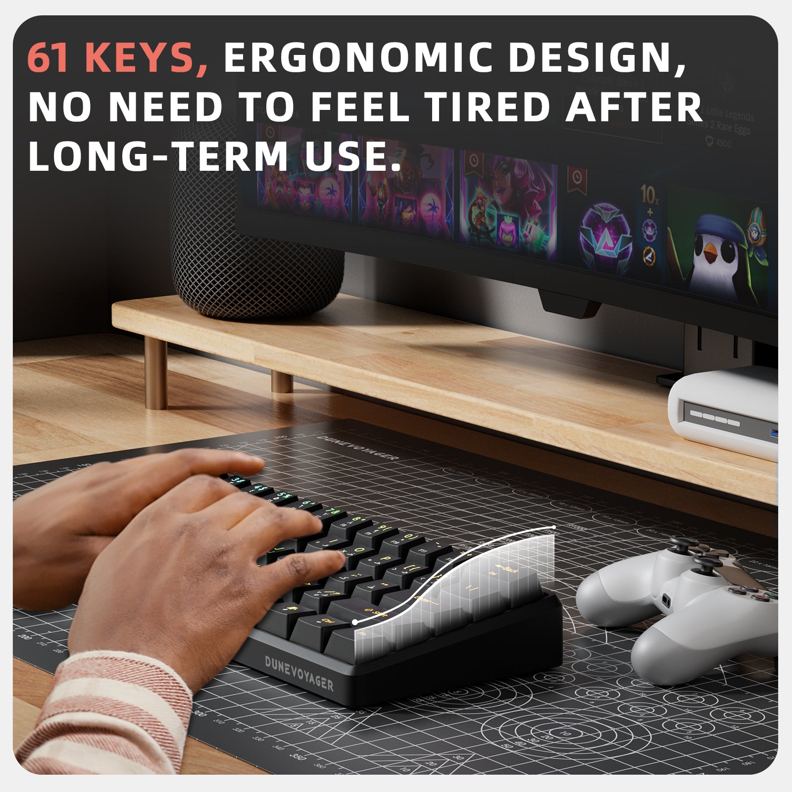 GK04 Wired Mechanical Keyboard