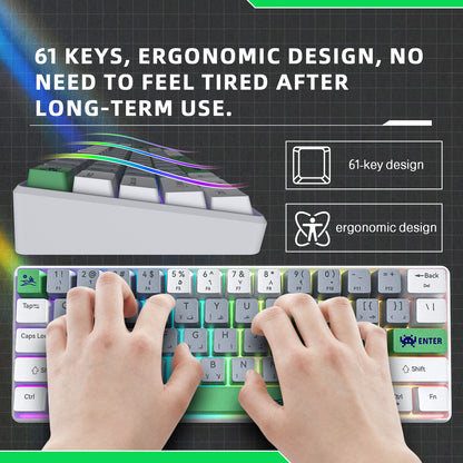 GK01 Wired Mechanical Keyboard