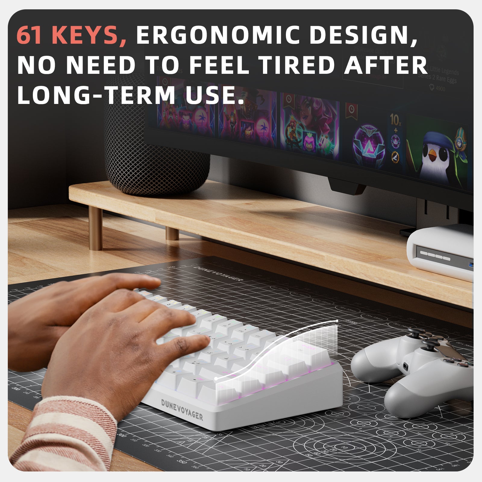 GK05 Wired Mechanical Keyboard