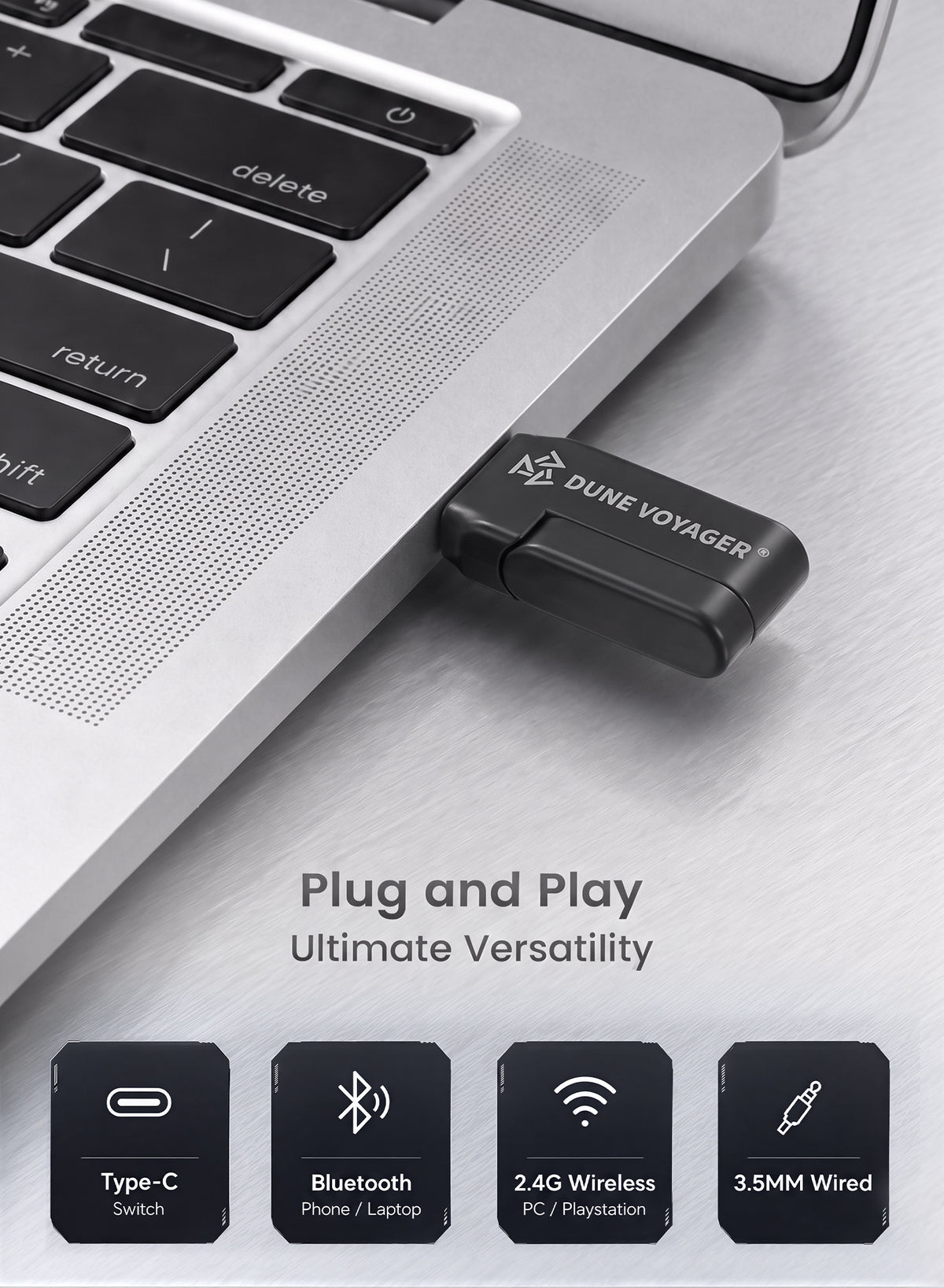 سماعة الألعاب اللاسلكية C3 Pro — لون أسود