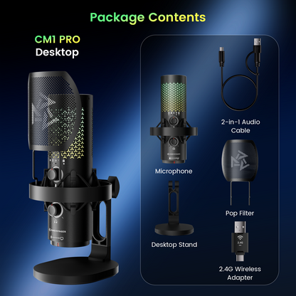 CM1 PRO Microphone - Desktop