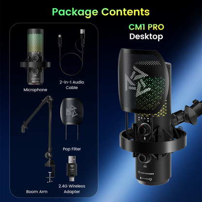 CM1 PRO Microphone - Boom Arm