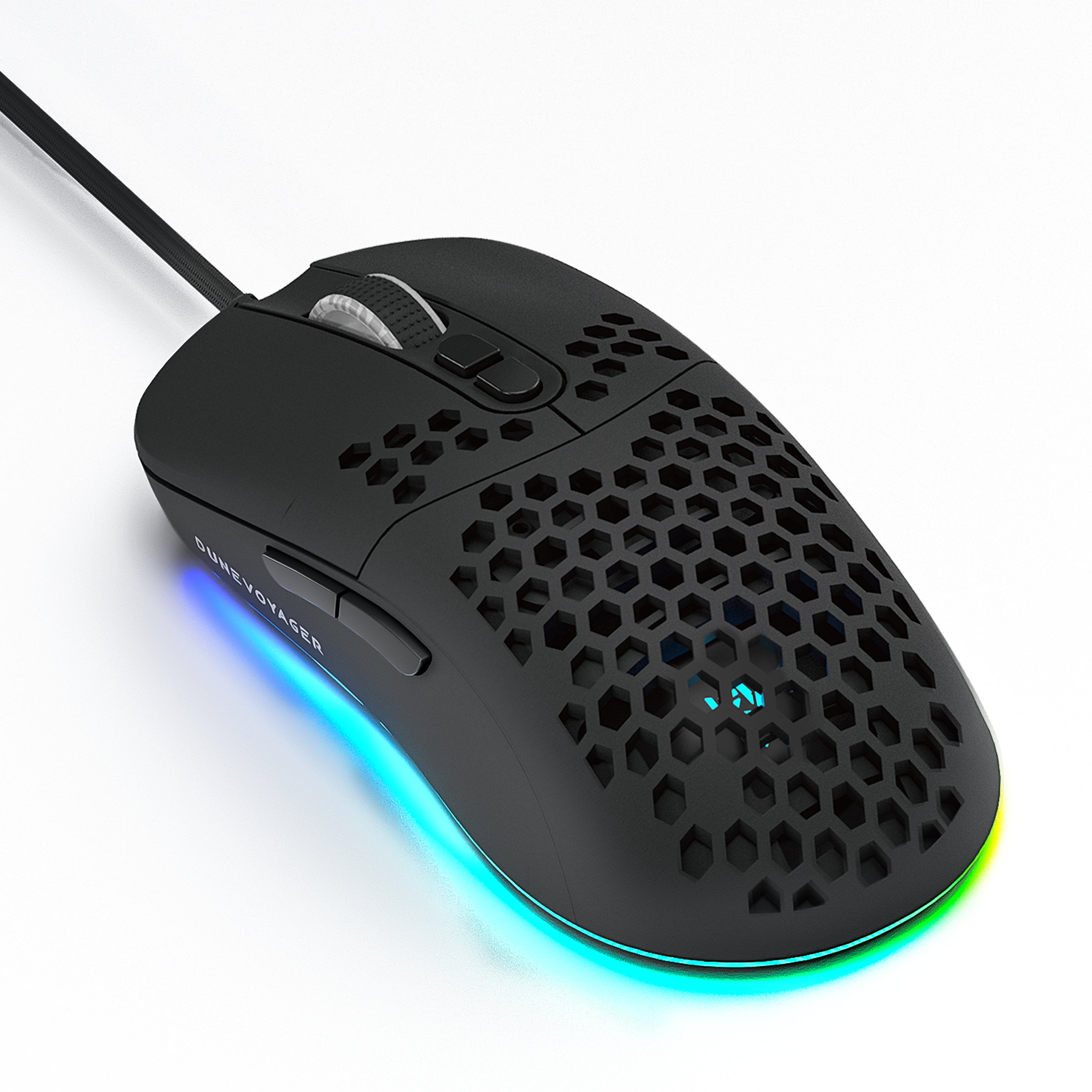 GE4 Wired Gaming Mouse — Black