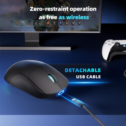 GE7 Wired Gaming Mouse - Black