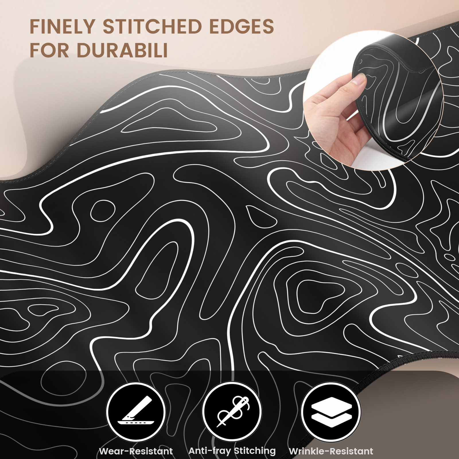 M2P Gaming Mouse Pad — 1200x600x4mm
