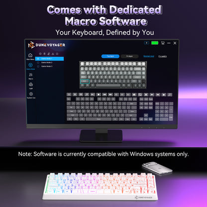 N75 Mechanical Keyboard - White