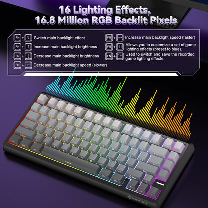 N75 Mechanical Keyboard - Black