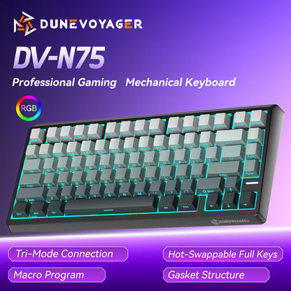 N75 Mechanical Keyboard - Black