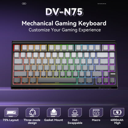 N75 Mechanical Keyboard - Black