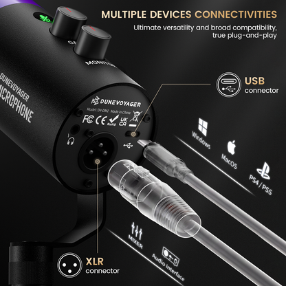 DM1 Dynamic Microphone - Desktop