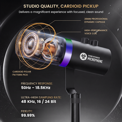 DM1 Dynamic Microphone - Desktop