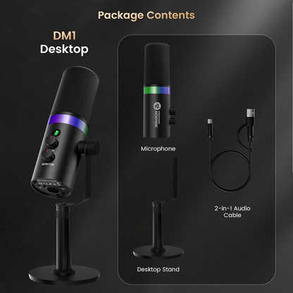 DM1 Dynamic Microphone - Desktop